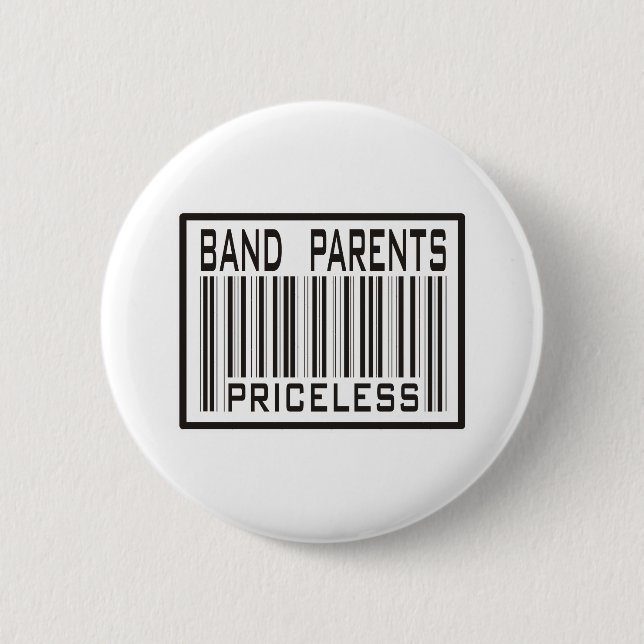 Band Parent Priceless 2 Inch Round Button (Front)
