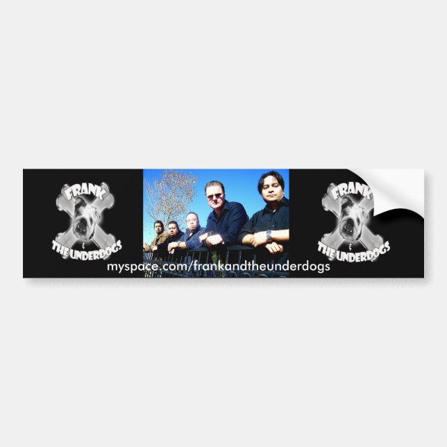 Band Picture Bumper Sticker (Front)