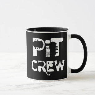 Band Pit Crew Musical Text Mug