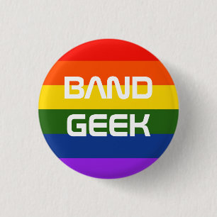 Band Pride 1 Inch Round Button