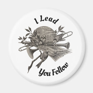 Band Teacher Appreciation Vintage Thank You Magnet