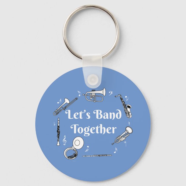 Band Together Keychain (Front)