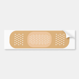 Bandage Bumper Sticker