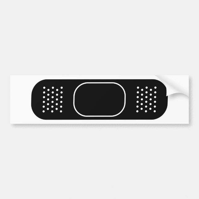 Bandage Bumper Sticker (Front)