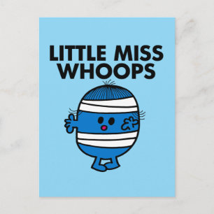 Bandaged Little Miss Whoops Postcard