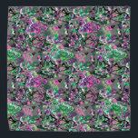 Bandana<br><div class="desc">Abstract,  creative,  modern pattern,  popular,  youth,  elegant,  daub,  grey,  pink ,  green,  mixed colours,  multi-coloured abstract</div>