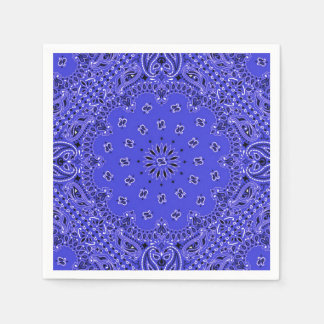 Bandana BBQ Picnic Exotic Paisley Scarf Print Napkin