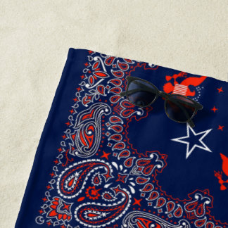 Bandana Beach Towel