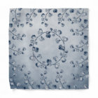 Carré de poche Mariage Dusty Blue Eucalyptus