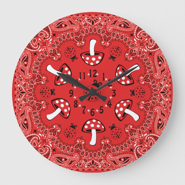 bandana clock (Front)