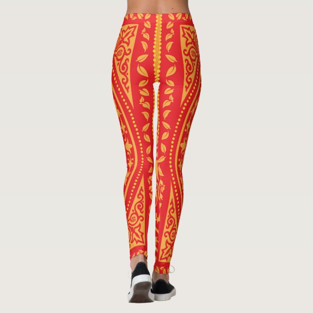 Bandana Design-2 Leggings (Back)