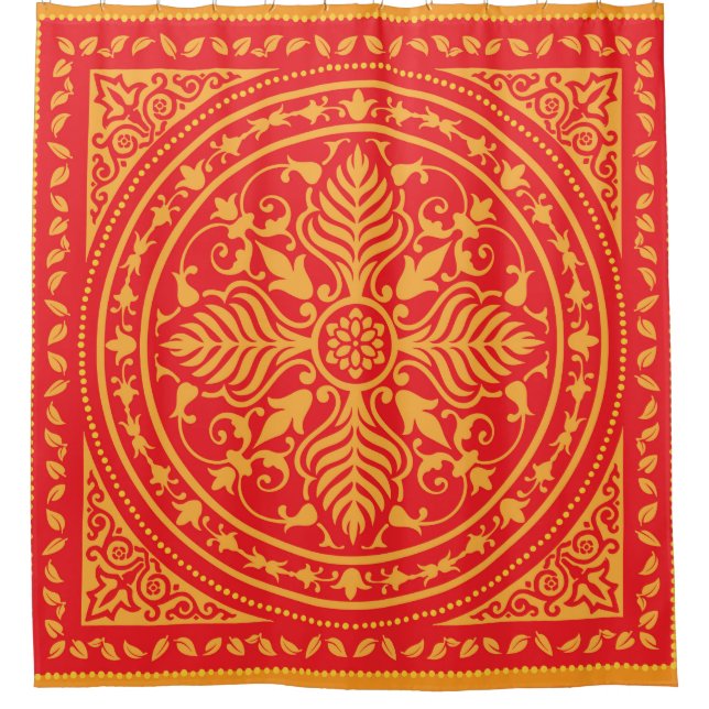 Bandana Design-2 Shower Curtain (Front)
