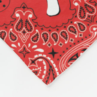 Bandana Fleece Blanket