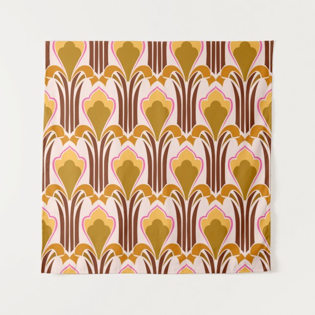 Bandana illustration. seamless pattern with paisle tapestry (Front)