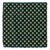 motif du drapeau À damiers Suède