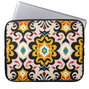 Bandana Paisley: Vintage Silk Scarf Print Laptop Sleeve