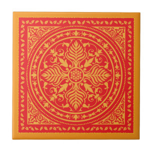 Bandana Pattern-1 Ceramic Tile