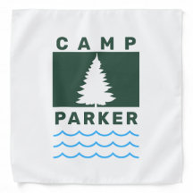 Bandana personnalisable Camping Bride