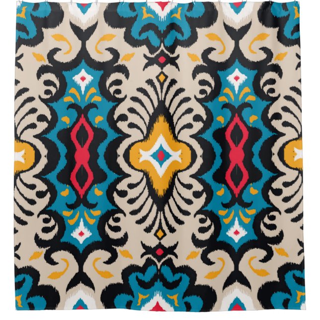 Bandana Print. seamless pattern with paisley ornam (Front)