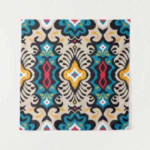 Bandana Print. seamless pattern with paisley ornam Tapestry