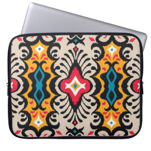 Bandana Print: Vintage Paisley Silk. Laptop Sleeve