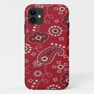 Bandana Red Paisley iPhone 5 Case