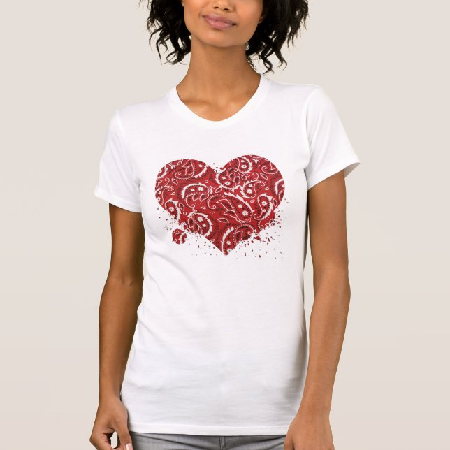 Bandana Red T-Shirt (Front)
