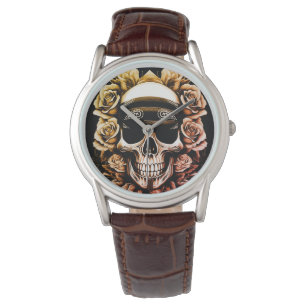 Bandana Skull & Roses Watch