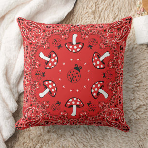 Bandana Throw Pillow