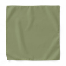 Bandana vert rouge couleur tendance