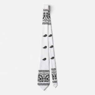 Bandana White Cravate