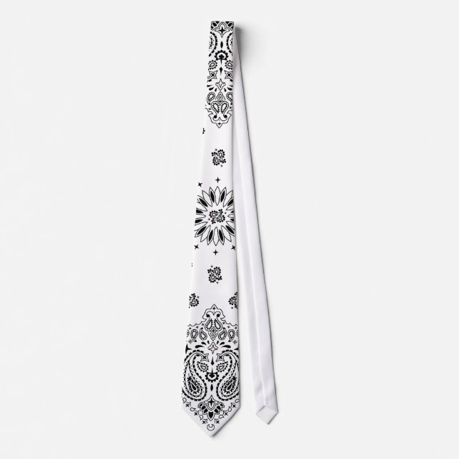 Bandana White Tie (Front)
