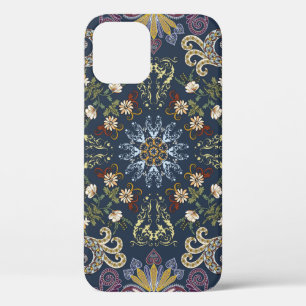 Bandanna with colourful paisley seamless pattern iPhone 12 case