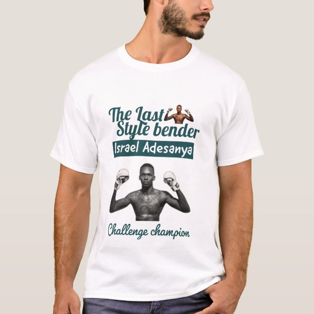 Bandar style Israel Adesanya  T-Shirt (Front)