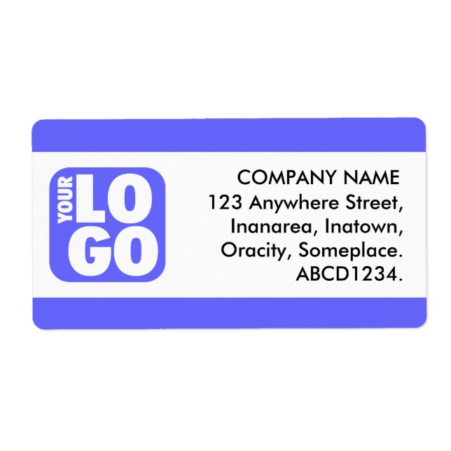 Bande centrale - Bleu électrique (Devant)