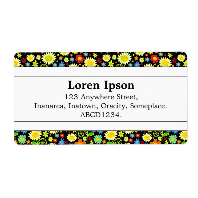 Bande Centre II - Fleurs de ressort (Devant)