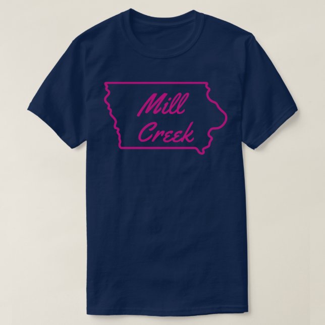 Bande de Mill Creek Iowa Tshirt TShirt (Design devant)