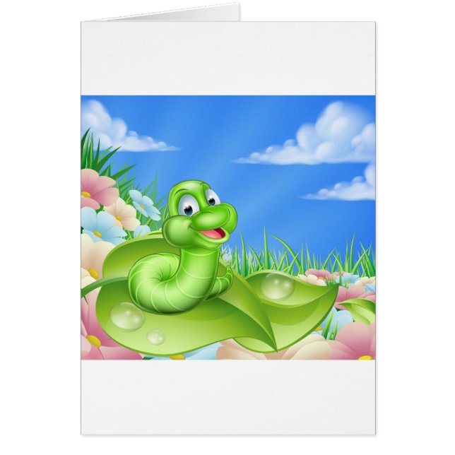 Bande dessinée Caterpillar dans le pré (Devant)