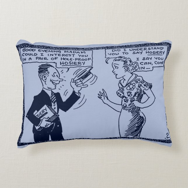 Bande dessinée classique Coussin d'accent intérieu (Devant)