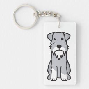 Bande dessinée de chien de Schnauzer miniature