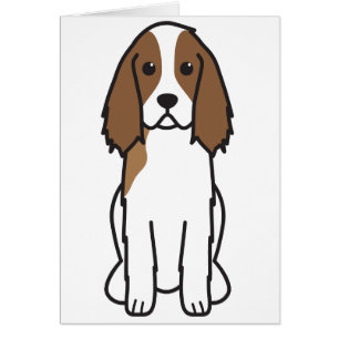 Bande dessinée de chien d'épagneul de springer