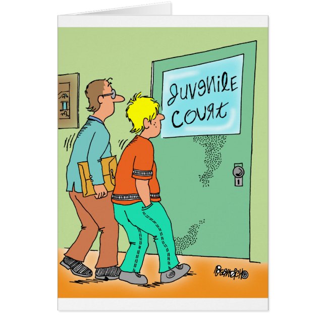 Bande dessinée de jeune délinquant (Devant)