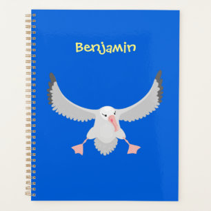 Bande dessinée de l'oiseau mûre albatros
