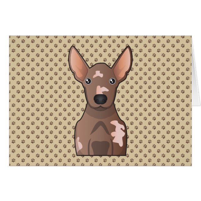 Bande dessinée de Xoloitzcuintli (Devant horizontal)