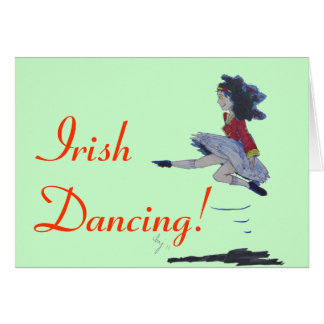 Bande dessinée irlandaise traditionnelle de danse