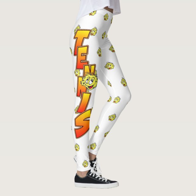 Bande dessinée Legging de balle de tennis (Droite)