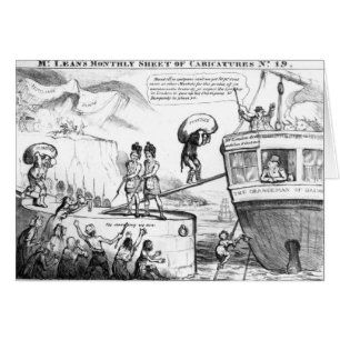Bande dessinée satirique au sujet de l'état de