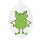 Bande dessinée verte mignonne de lutin