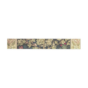 Bande Pour Adresse Arbre de William Morris d'art vintage floral de la