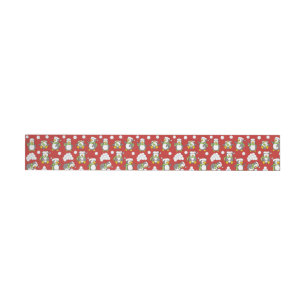 Bande Pour Adresse Arrière - plan de pingouins de Noël